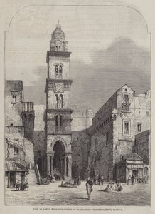 View in Gaeta, with the Church of St Erasmus by Samuel Read
